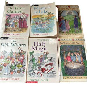 TALES OF MAGIC Complete Series Scholastic Set Of 6 PB Books by Edward Eager